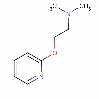 Ethanamine,n,n-dimethyl-2-(2-pyridinyloxy)-Structure,29450-09-7Structure Ethanamine,n,n-dimethyl-2-(2-pyridinyloxy)- Structure,29450-09-7Structure
