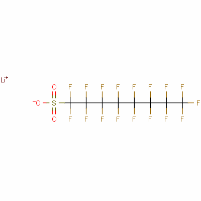 十七氟-1-辛烷硫酸鋰結(jié)構(gòu)式_29457-72-5結(jié)構(gòu)式