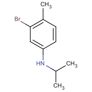 N,N-(3-溴-4-甲基苯基)異丙胺結(jié)構(gòu)式_298185-50-9結(jié)構(gòu)式