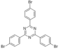 2,4,6-Tris(4-bromophenyl)-1,3,5-triazineStructure,30363-03-2Structure 2,4,6-Tris(4-bromophenyl)-1,3,5-triazine Structure,30363-03-2Structure