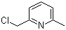 2-(Chloromethyl)-6-methylpyridine Structure,3099-29-4Structure
