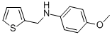 N-(4-甲氧基苯基)-n-(噻吩-2-甲基)胺結(jié)構(gòu)式_3139-29-5結(jié)構(gòu)式