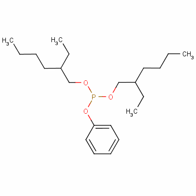 Bis(2-ethylhexyl)phenyl phosphite Structure,3164-60-1Structure