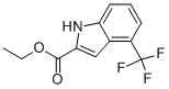 Ethyl 4-(trifluoromethyl)-1h-indole-2-carboxylateStructure,317-60-2Structure Ethyl 4-(trifluoromethyl)-1h-indole-2-carboxylate Structure,317-60-2Structure