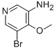 3-Amino-5-bromo-4-methoxypyridine Structure,31872-78-3Structure