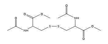 N-乙?；?L-半胱氨酸甲酯結(jié)構(gòu)式_32381-28-5結(jié)構(gòu)式