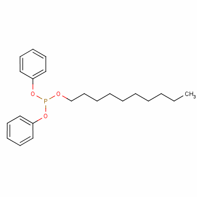 亞磷酸癸基二苯基酯結(jié)構(gòu)式_3287-06-7結(jié)構(gòu)式