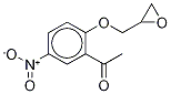 5-硝基-2-(環(huán)氧乙烷甲氧基)苯乙酮結(jié)構(gòu)式_329722-31-8結(jié)構(gòu)式