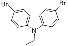 3,6-Dibromo-9-ethylcarbazoleStructure,33255-13-9Structure 3,6-Dibromo-9-ethylcarbazole Structure,33255-13-9Structure