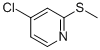 4-Chloro-2-(methylsulfanyl)pyridine Structure,334542-44-8Structure