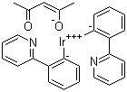 Bis(2-phenylpyridine)(acetylacetonate)iridiumStructure,337526-85-9Structure Bis(2-phenylpyridine)(acetylacetonate)iridium Structure,337526-85-9Structure