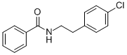 N-[2-(4-氯-苯基)-乙基]-苯酰胺結(jié)構(gòu)式_3418-95-9結(jié)構(gòu)式