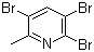 2,3,5-Tribromo-6-methylpyridine Structure,3430-15-7Structure