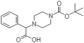 2-(4-Boc-Piperazinyl)-2-phenylacetic acid Structure,347186-49-6Structure