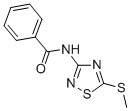 N-(5-甲基硫代-1,2,4-噻二唑-3-基)苯甲酰胺結(jié)構(gòu)式_353254-76-9結(jié)構(gòu)式
