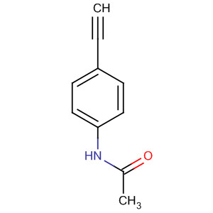 N-(4-乙炔苯基)乙酰胺結(jié)構(gòu)式_35447-83-7結(jié)構(gòu)式