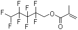 1H,1H,5H-octafluoropentyl methacrylate Structure,355-93-1Structure