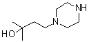 2-Methyl-4-(piperazin-1-yl)butan-2-ol Structure,369626-03-9Structure