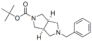 (3aR,6aS)-rel-六氫-5-(苯甲基)-吡咯并[3,4-c]吡咯-2(1H)-羧酸-1,1-二甲基乙酯結構式_370879-56-4結構式