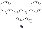 3-Bromo-1-phenyl-5-(pyridin-2-yl)pyridin-2(1h)-one Structure,381248-06-2Structure