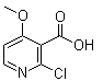 2-Chloro-4-methoxynicotinic acid Structure,394729-98-7Structure