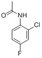2-氯-4-氟乙酰苯胺結構式_399-35-9結構式