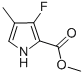 1H-pyrrole-2-carboxylicacid,3-fluoro-4-methyl-,methylester(9ci) Structure,400837-76-5Structure
