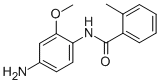 N-(4-氨基-2-甲氧基苯基)-2-甲基苯甲酰胺結(jié)構(gòu)式_436089-19-9結(jié)構(gòu)式