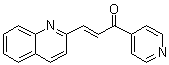 1-(4-Pyridinyl)-3-(2-quinolinyl)-2-propen-1-one Structure,4382-63-2Structure
