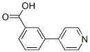 3-Pyridin-4-yl-benzoic acid Structure,4385-78-8Structure