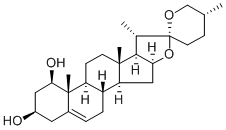 Ruscogenin Structure,472-11-7Structure
