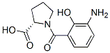 N-(3-氨基-2-羥基苯甲?；?-l-脯氨酸結(jié)構(gòu)式_473734-10-0結(jié)構(gòu)式