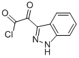 1H-indazole-3-acetyl chloride, alpha-oxo- (9ci) Structure,474011-82-0Structure
