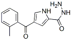1H-pyrrole-2-carboxylicacid,4-(2-methylbenzoyl)-,hydrazide(9ci) Structure,477858-85-8Structure