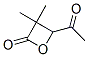 2-Oxetanone, 4-acetyl-3,3-dimethyl-(9ci) Structure,486405-04-3Structure