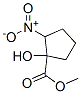 (7ci,8ci)-1-羥基-2-硝基-環(huán)戊烷羧酸甲酯結(jié)構(gòu)式_4970-88-1結(jié)構(gòu)式