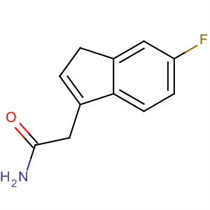 1H-indene-3-acetamide,6-fluoro-(9ci) Structure,500167-12-4Structure