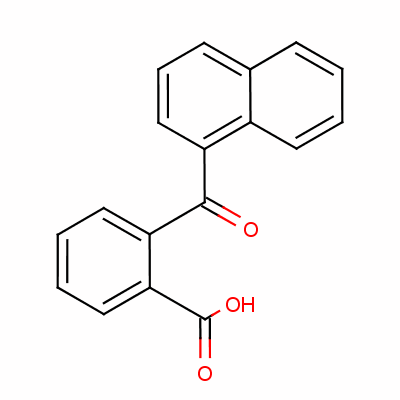 2-(萘甲?；?苯甲酸結(jié)構(gòu)式_5018-87-1結(jié)構(gòu)式