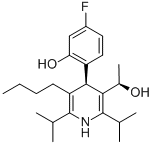 (aR,4R)-5-丁基-4-(4-氟-2-羥基苯基)-a-甲基-2,6-雙(1-甲基乙基)-3-吡啶甲醇結(jié)構(gòu)式_503610-07-9結(jié)構(gòu)式
