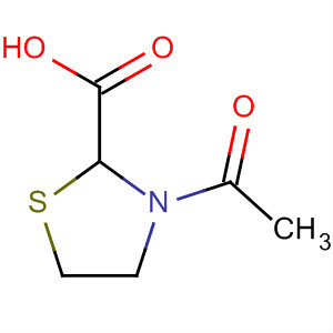 N-乙?；?2-噻唑烷羧酸結(jié)構(gòu)式_51131-84-1結(jié)構(gòu)式