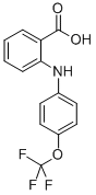 N-(4-三氟甲氧基苯基)鄰氨基苯甲酸結(jié)構(gòu)式_51679-41-5結(jié)構(gòu)式
