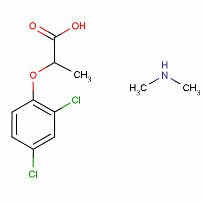 2-(2,4-Dichlorophenoxy)propanoic acid dimethylamine saltStructure,53404-32-3Structure 2-(2,4-Dichlorophenoxy)propanoic acid dimethylamine salt Structure,53404-32-3Structure