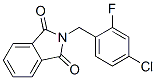 N-(4-氯-2-氟芐基)鄰苯二甲酰亞胺結(jié)構(gòu)式_536761-10-1結(jié)構(gòu)式