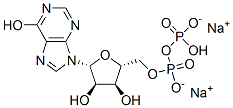 Inosine-5-diphosphoric acid disodium salt Structure,54735-61-4Structure