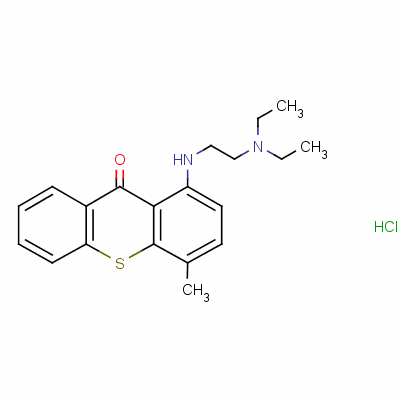 鹽酸硫蒽酮結(jié)構(gòu)式_548-57-2結(jié)構(gòu)式