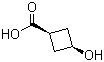 cis-3-Hydroxycyclobutanecarboxylic acid Structure,552849-33-9Structure
