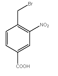 4-Bromomethyl-3-nitrobenzoic acid Structure,55715-03-2Structure
