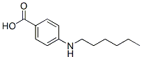 4-(N-己基氨基)苯甲酸結(jié)構(gòu)式_55791-76-9結(jié)構(gòu)式