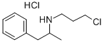 N-(3-氯丙基)-alpha-甲基苯乙胺鹽酸鹽結(jié)構(gòu)式_5586-87-8結(jié)構(gòu)式