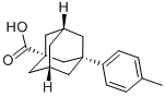1-(P-tolyl)-3-adamantanecarboxylicacid Structure,56531-69-2Structure